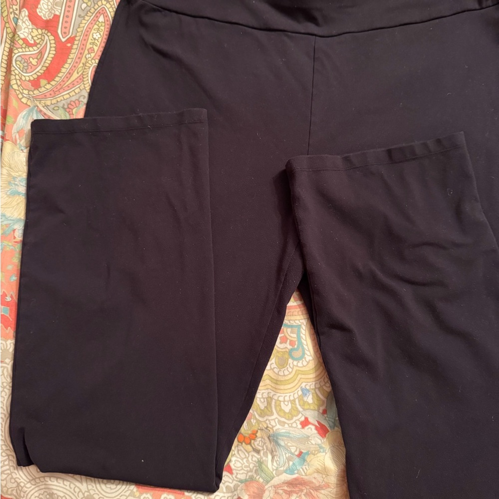 Women’s black pants Talbots  size extra large Like New